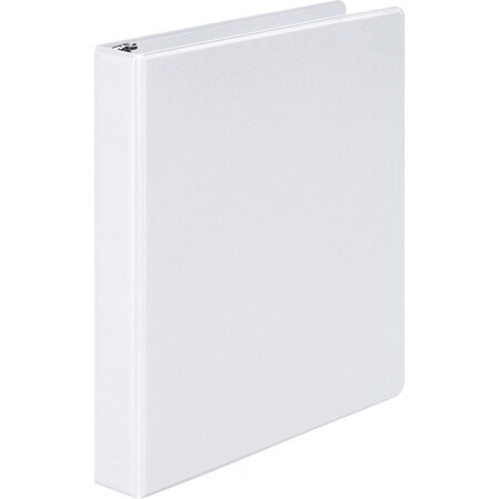 Wilson Jones Binder, 1"", Round Ring, Wht Pk WLJ36814NW
